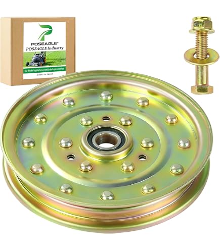 Amazon.com : Exmark 126-9187 Flat Idler Pulley Lazer Z Vantage